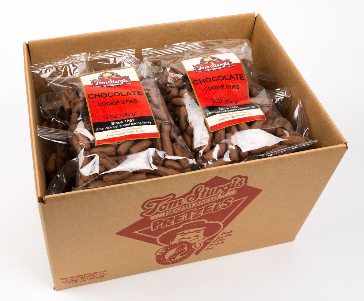 Chocolate Cookie Stiks - Case Of 12 - 9 oz. bags