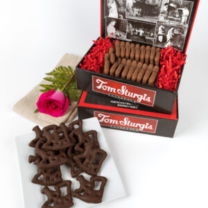 Tom Sturgis Keepsake Box with Chocolate Pretzels