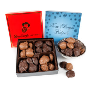 Peanut Butter & Caramel Filled Chocolate Pretzel Gift Box
